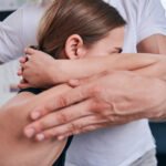 unrecognized man acupressure specialist examining utc